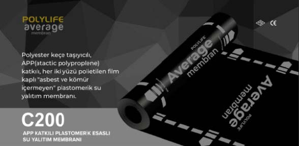 Polylife C 200 38kg. 15 Metre Membran (Palet 30)